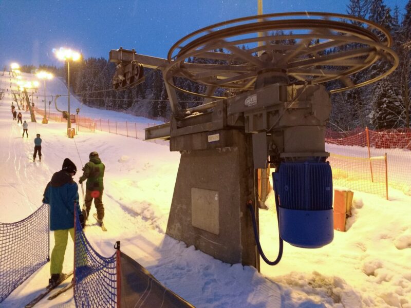 Białka Tatrzańska ski resort in Poland