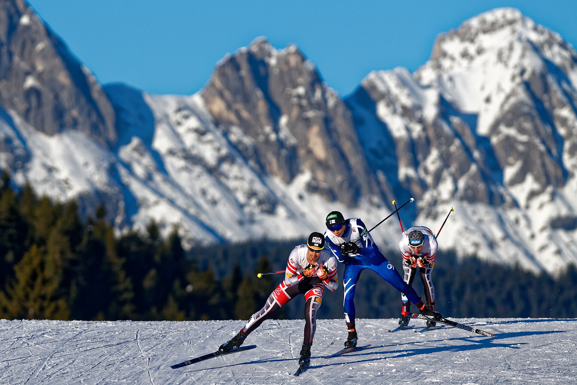 Seefeld ski resort in Austria