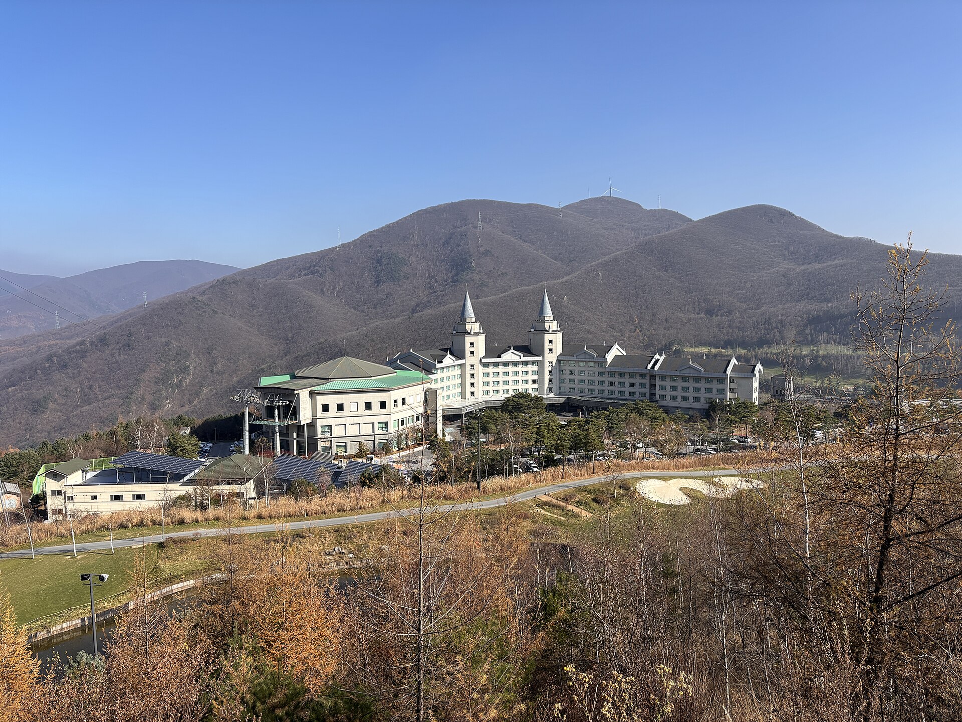 High1 ski resort in South Korea