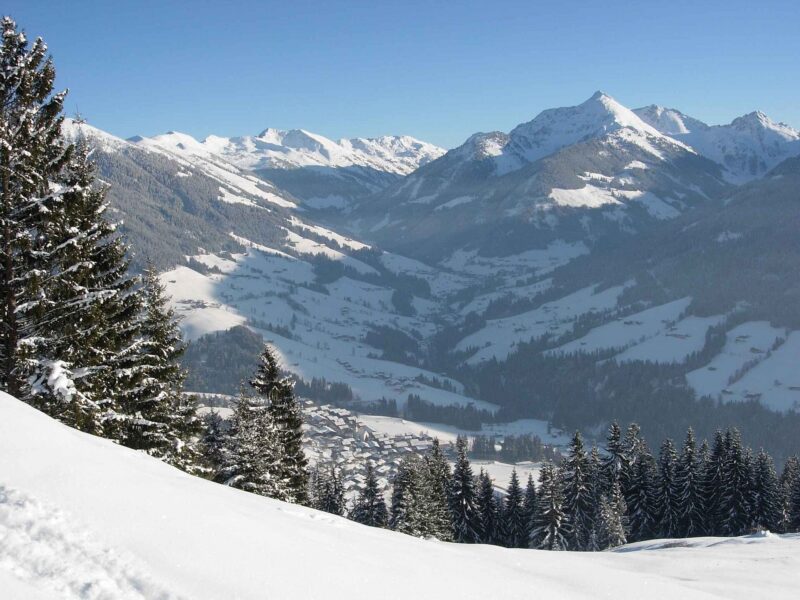 Alpbach ski resort in Austria
