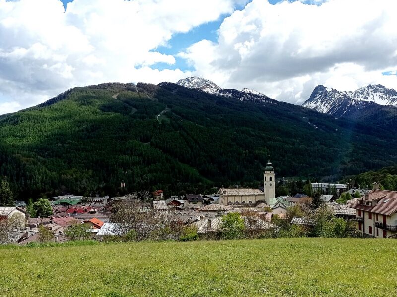 Bardonecchia ski resort in Italy