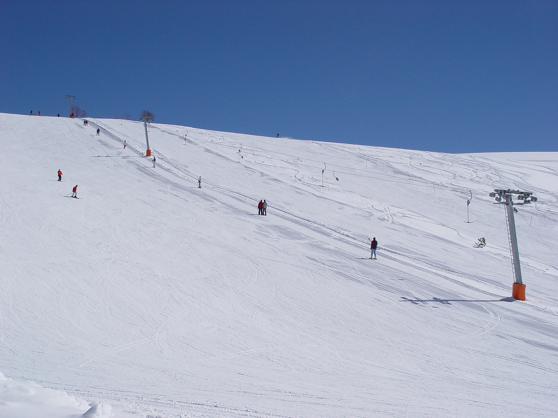 Uludağ ski resort in Turkey