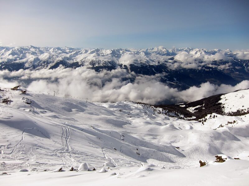 Gerlos ski resort in Austria