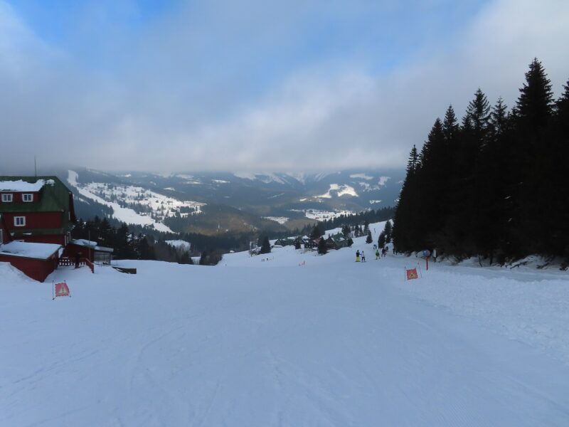 Pec pod Sněžkou ski resort in Czech Republic