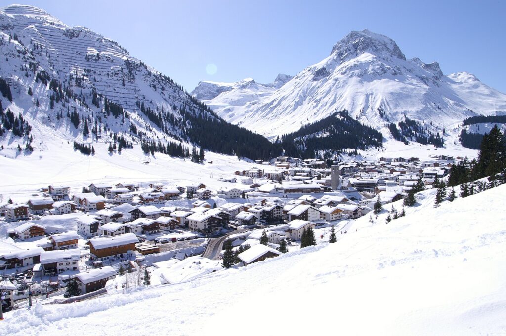 Langer Zug (ski route 215), Lech Zürs