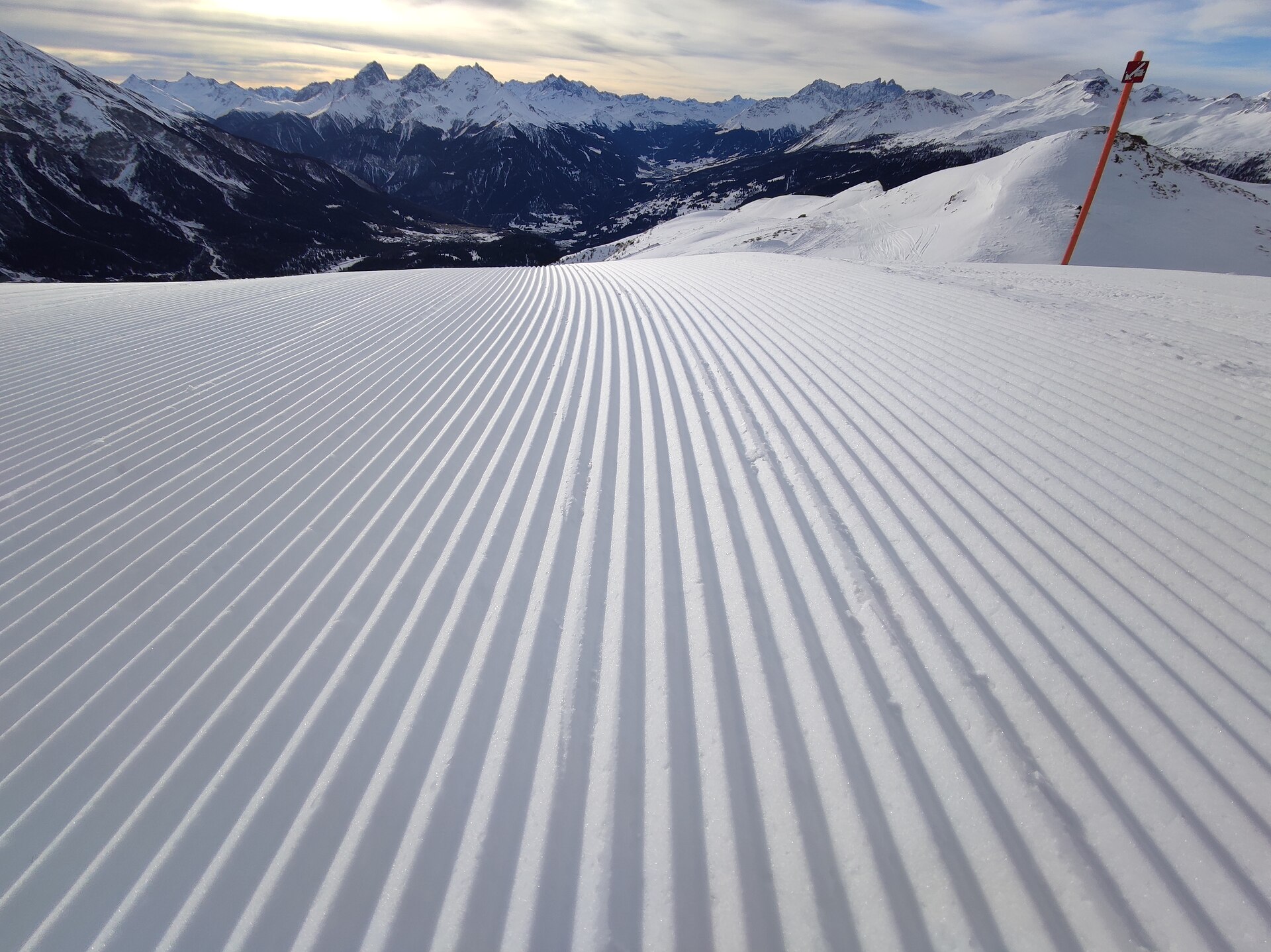 Lenzerheide ski resort in Switzerland