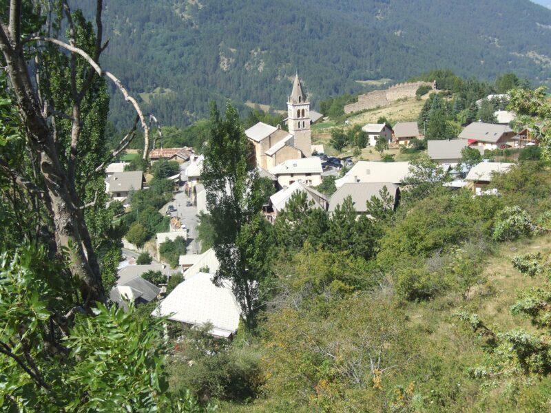 Les Orres ski resort in France