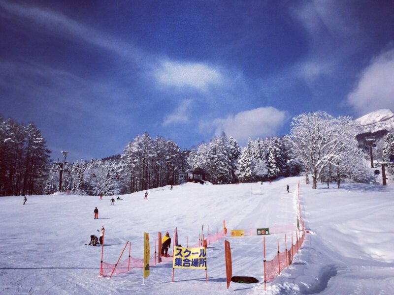 Myoko Kogen ski resort in Japan