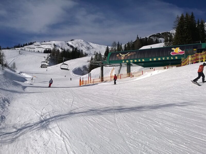 Flachauwinkel ski resort in Austria