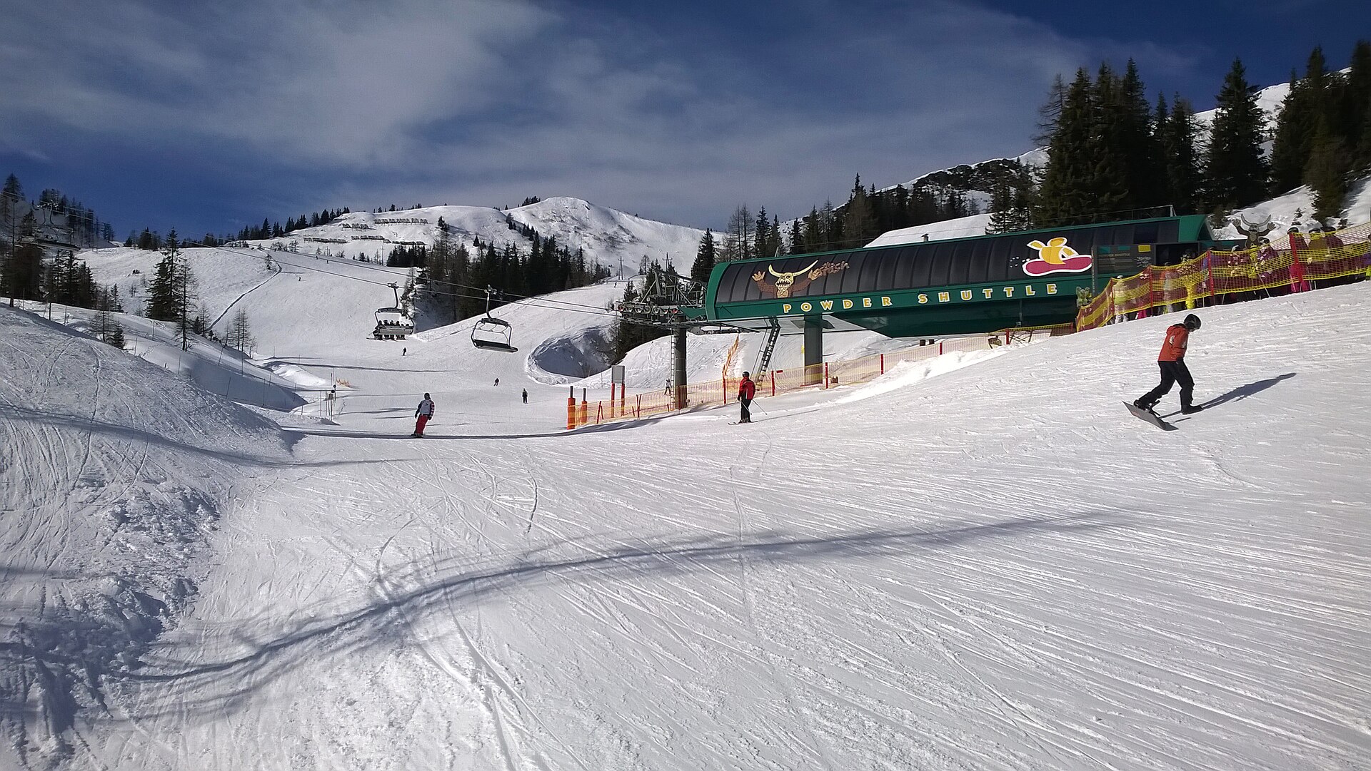 Flachauwinkel ski resort in Austria
