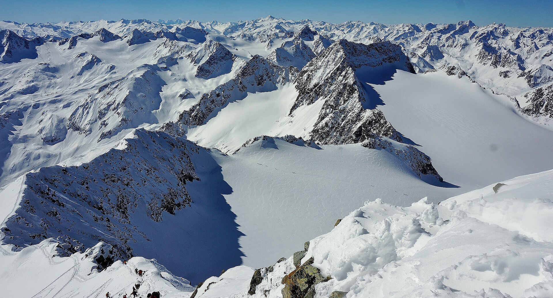 Stubaier Gletscher ski resort in Austria