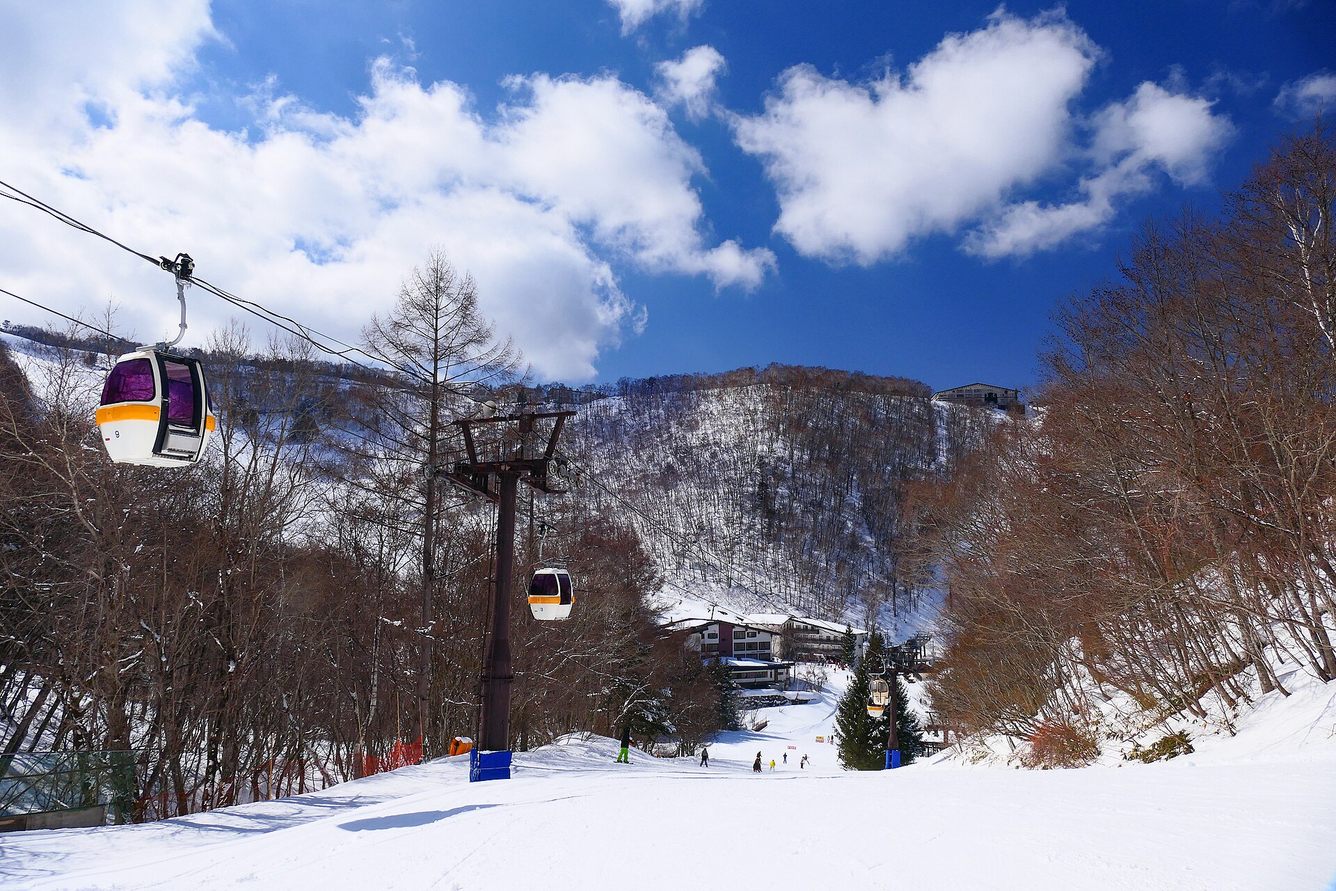 Shiga Kogen ski resort in Japan