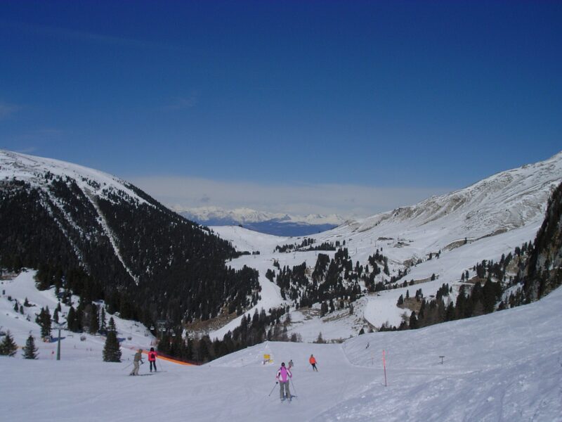 Val di Fiemme ski resort in Italy