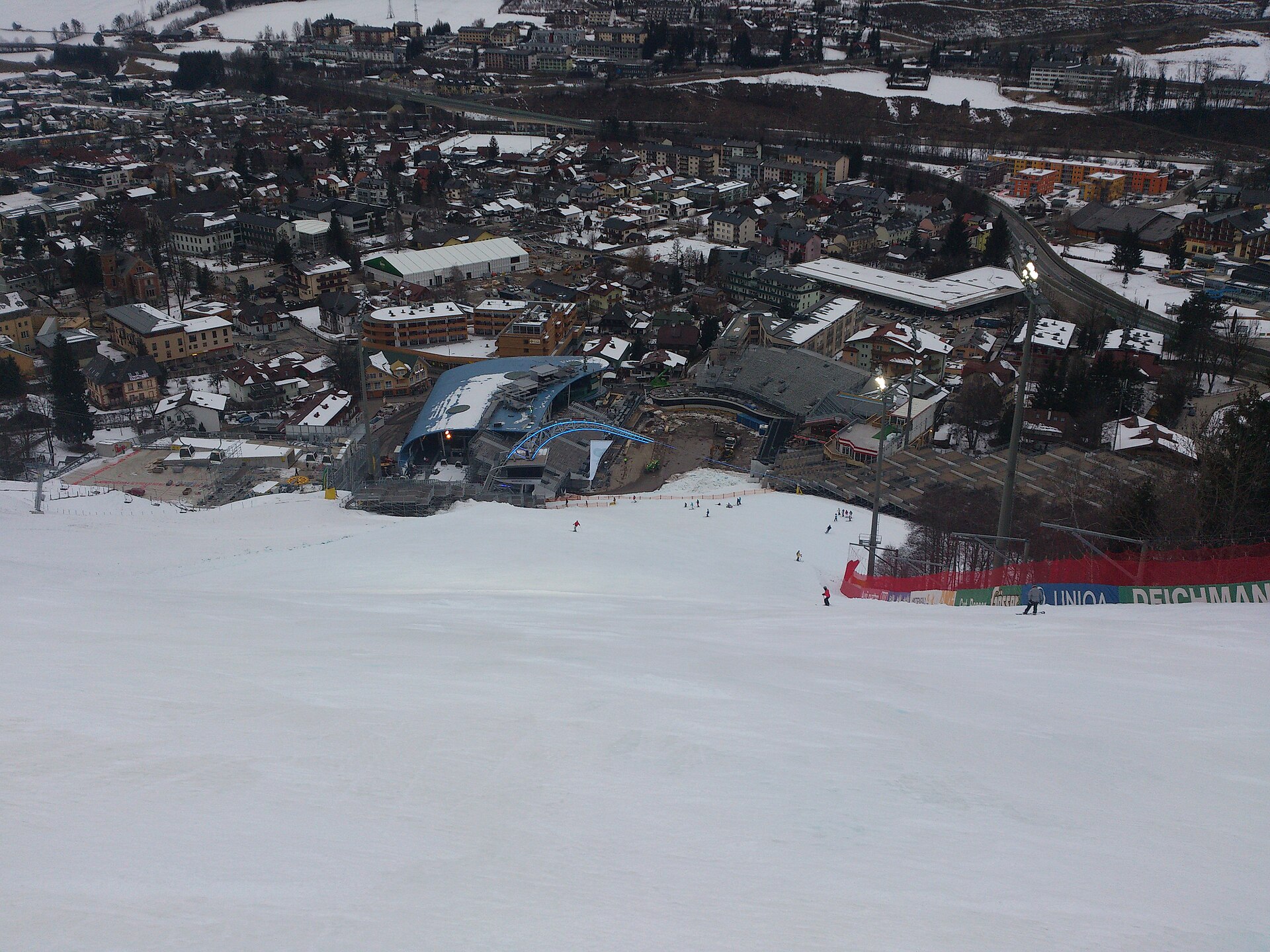 Schladming ski resort in Austria