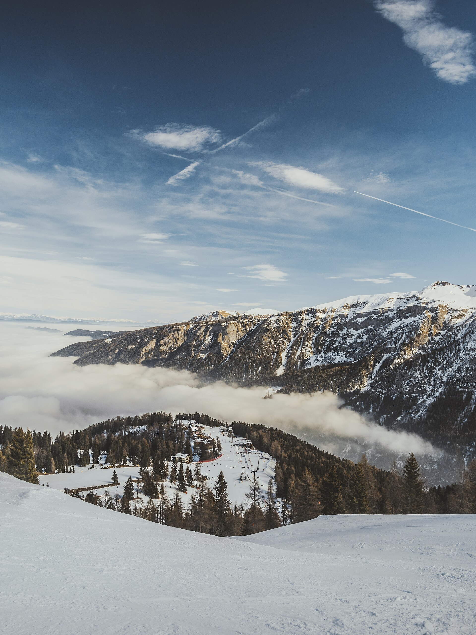 Val di Sole ski resort in Italy