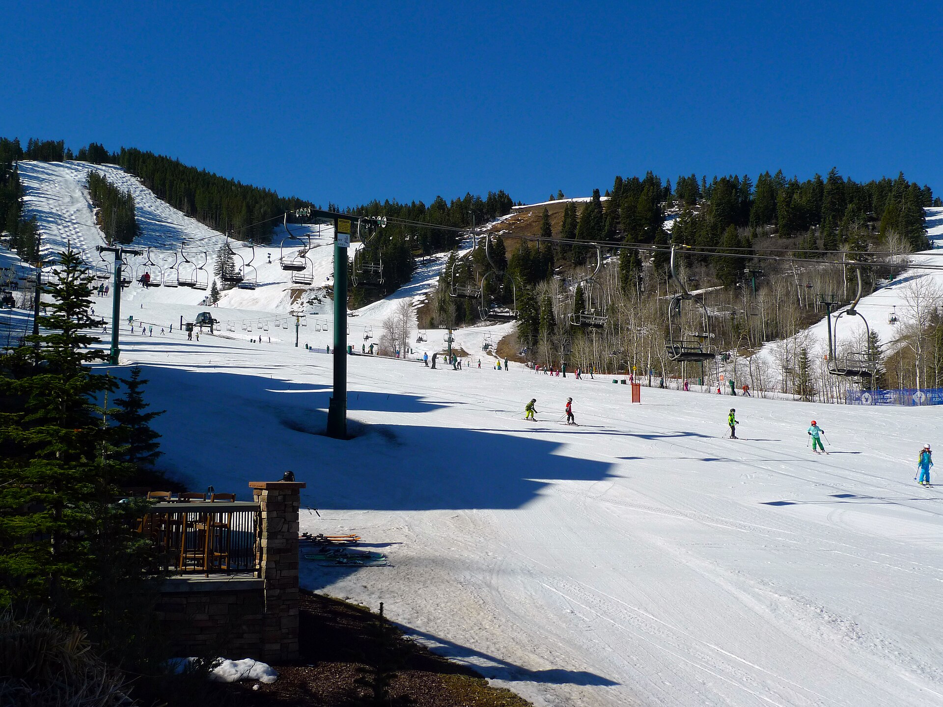 Deer Valley ski resort in United States