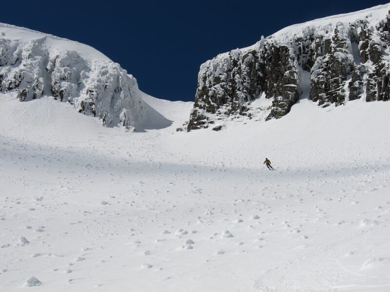 Nevis Range ski resort in United Kingdom