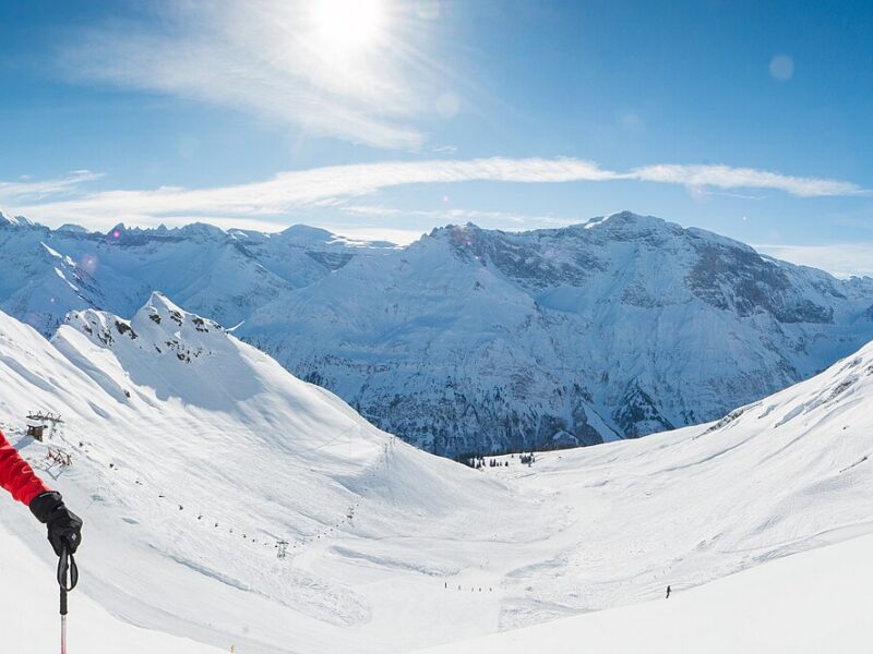 Elm ski resort in Switzerland