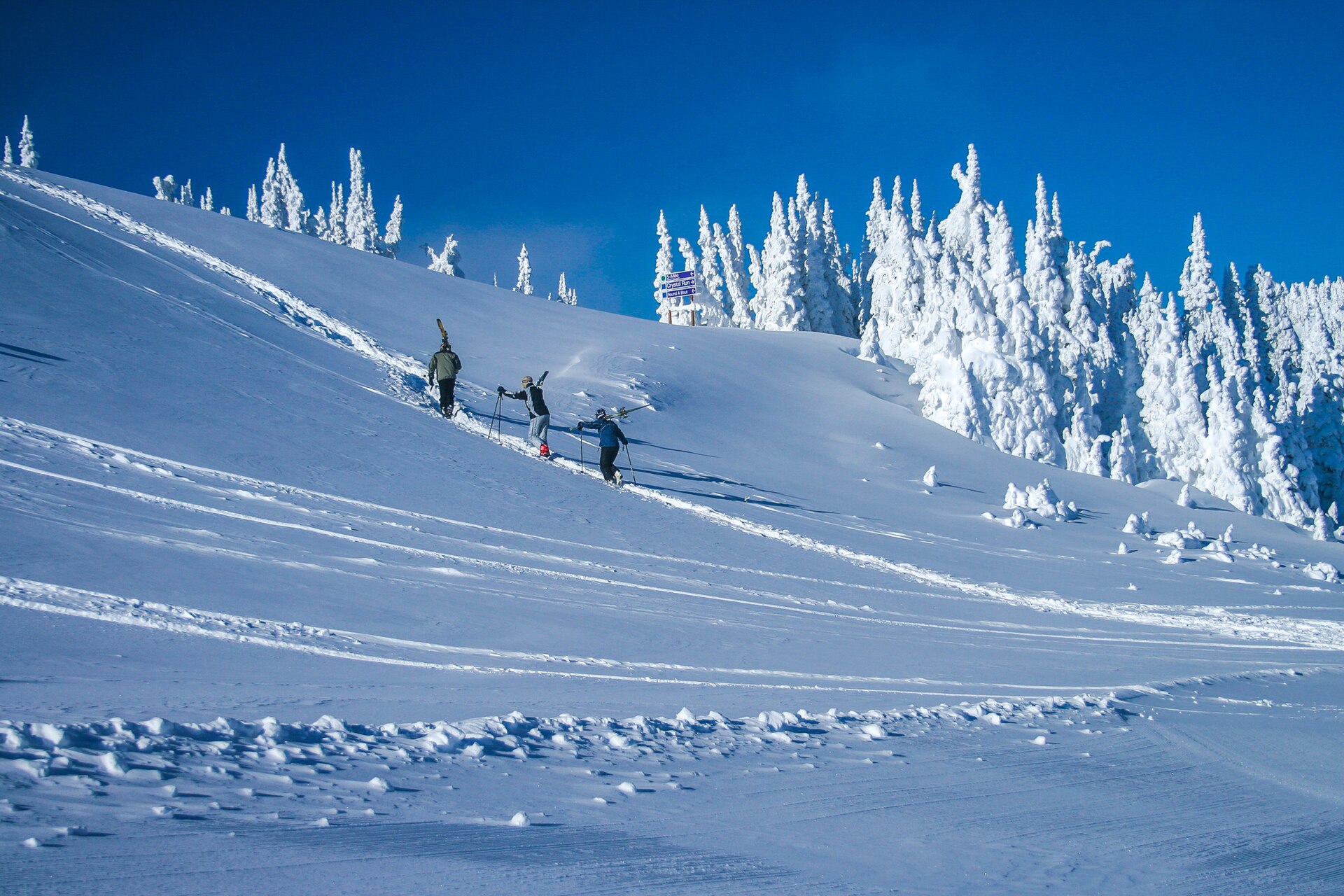Sun Peaks ski resort in Canada