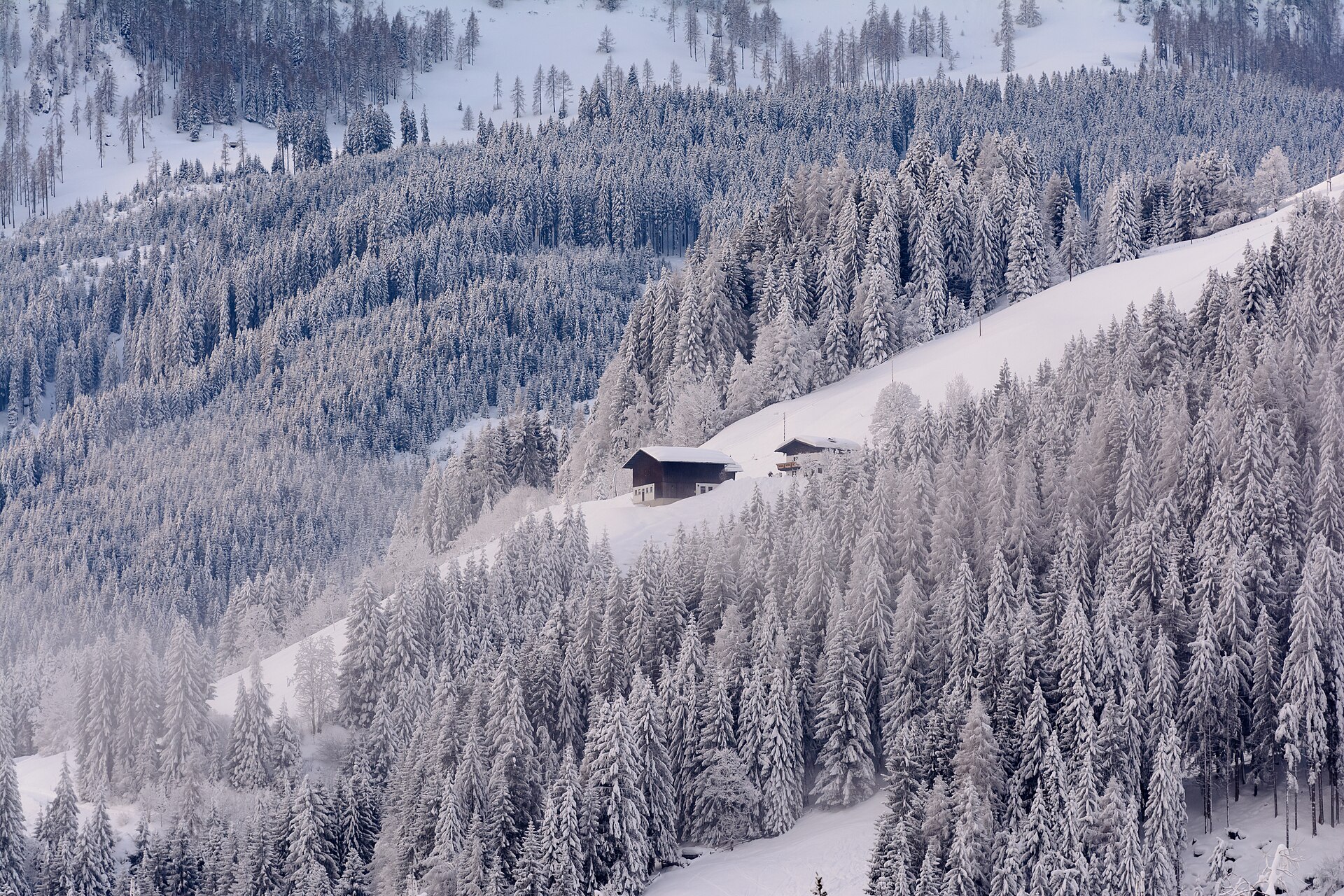 Wagrain ski resort in Austria