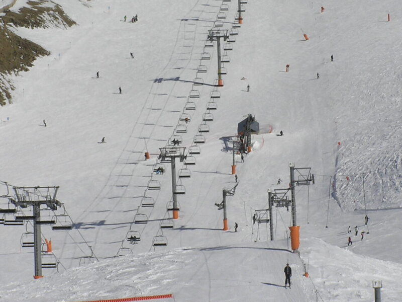 Arinsal ski resort in Andorra