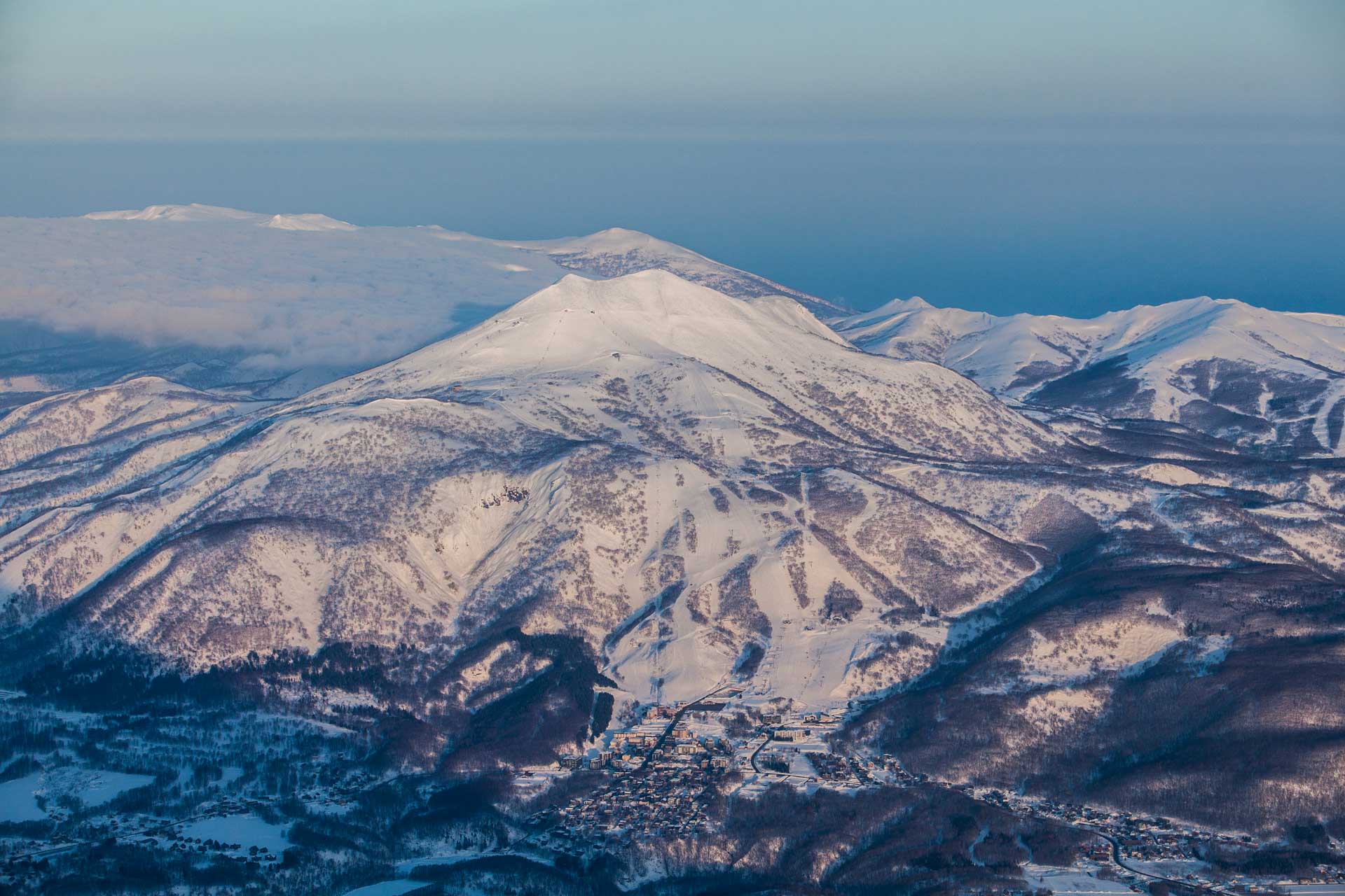 Niseko ski resort in Japan