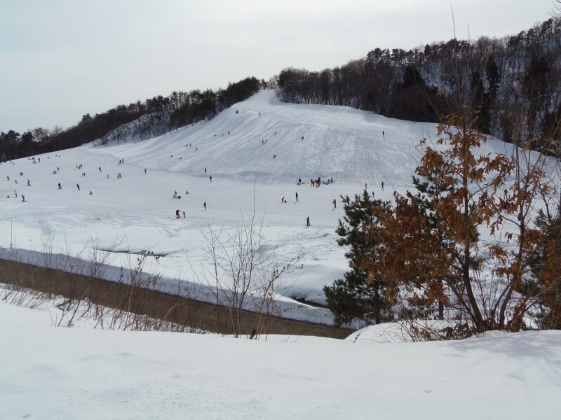 Skiing in Japan