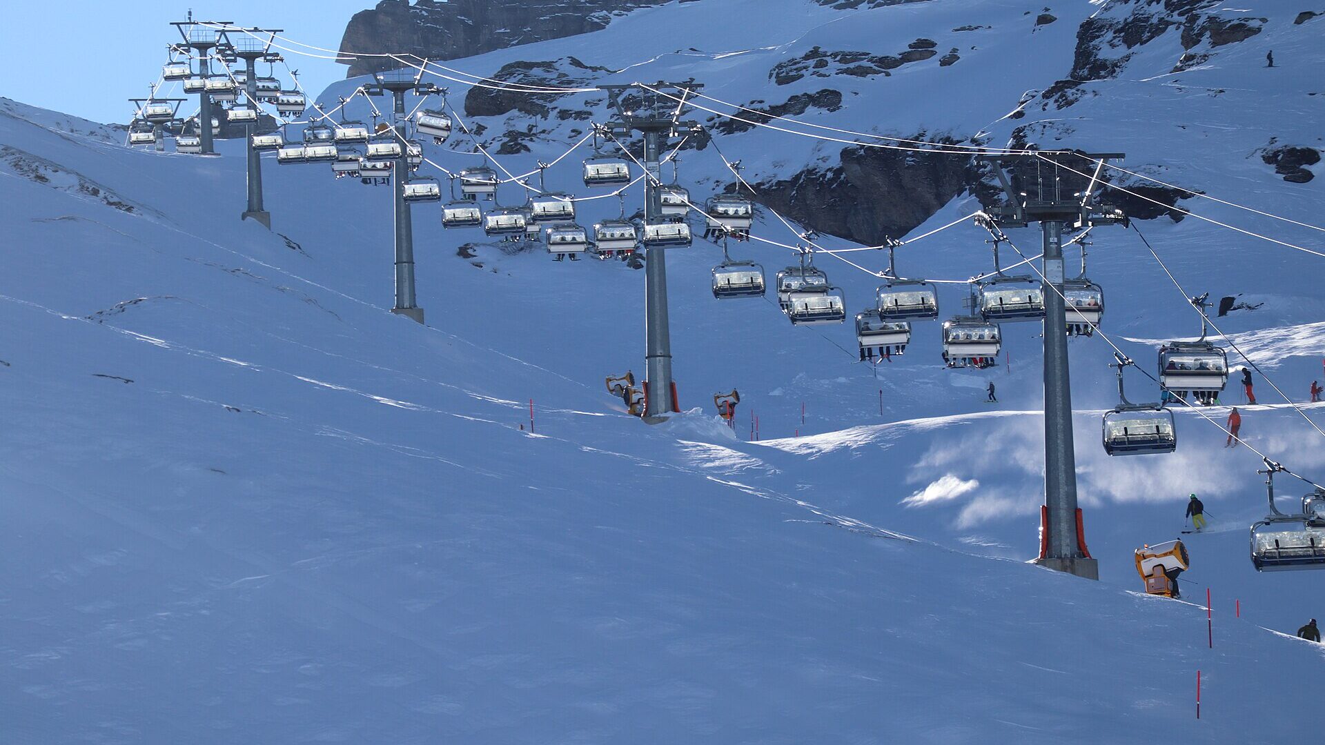 Skiing in Switzerland