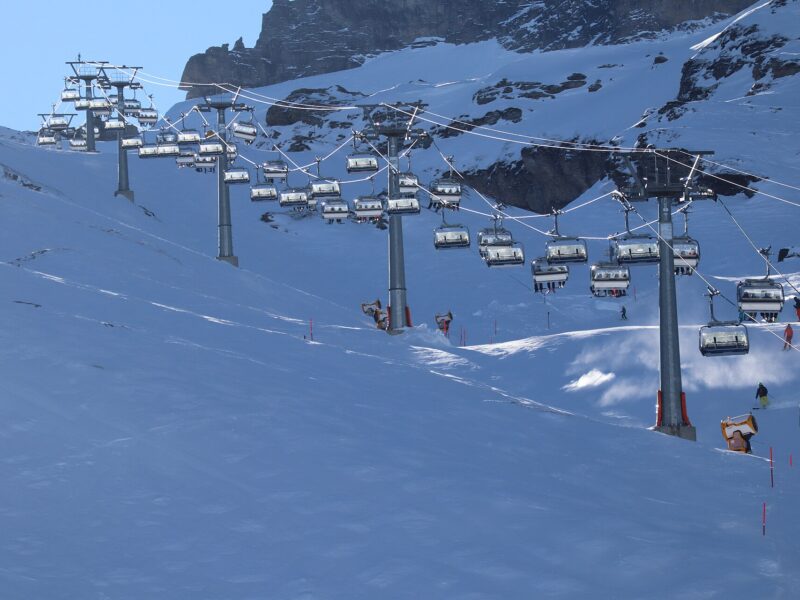 Skiing in Switzerland
