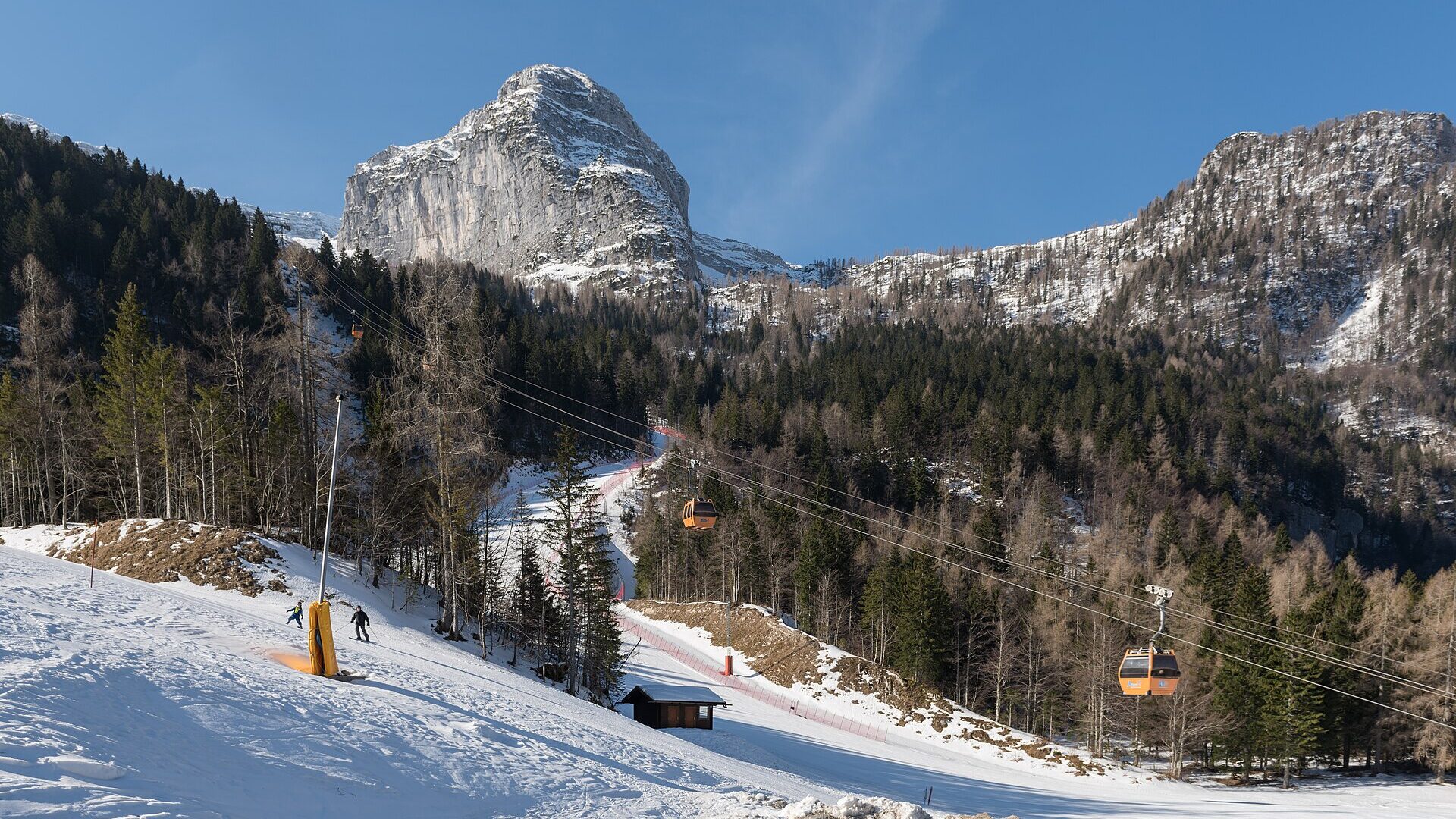 Skiing in Italy