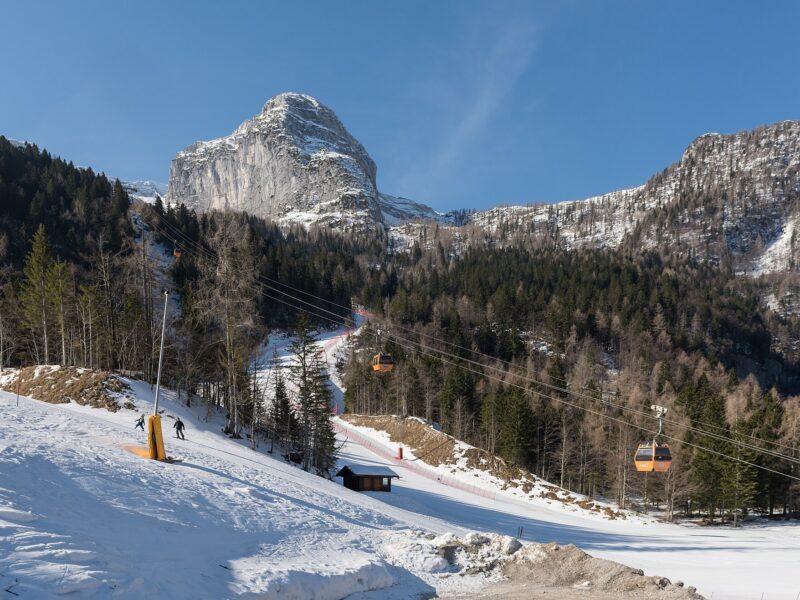 Skiing in Italy