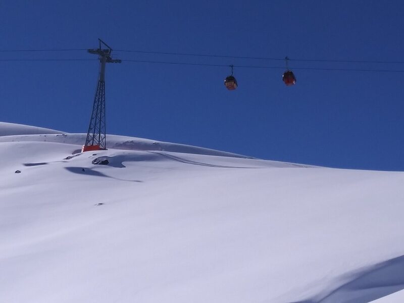 Skiing in Chile